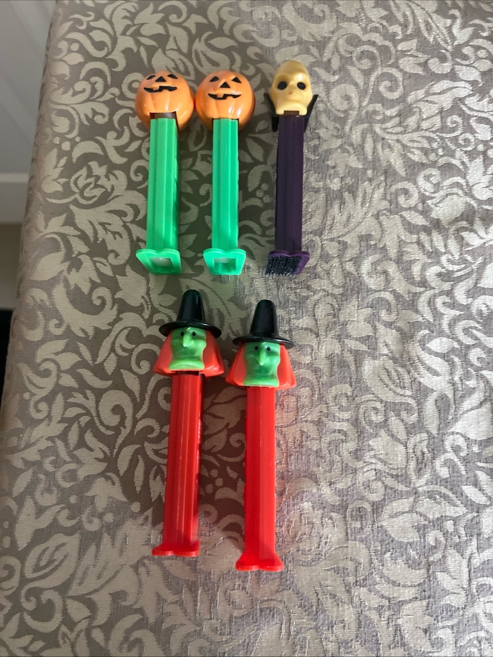 Lot Of 5 Pez Halloween Vintage Dispensers Spooky Blast From The Past